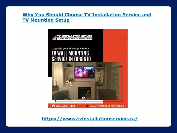 why you should choose tv installation service