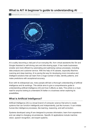 leewayhertz.com-What is AI A beginners guide to understanding AI