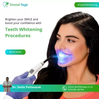 Teeth Whitening Procedures | Dental Clinic in Yelahanka, Bangalore | Dental Sage