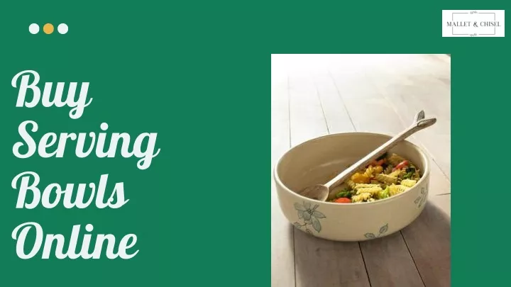 buy serving bowls online