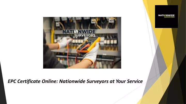 epc certificate online nationwide surveyors