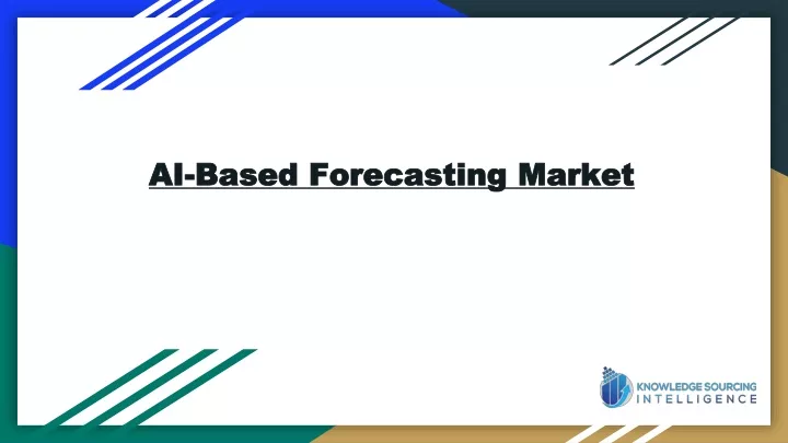 ai based forecasting market