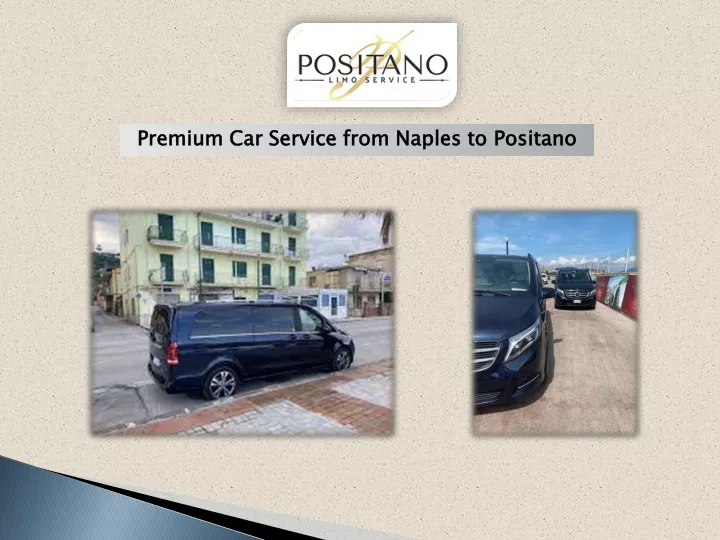 premium car service from naples to positano