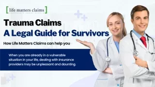 Trauma Claims A Legal Guide for Survivors