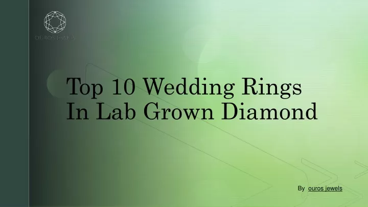 top 10 wedding rings in lab grown diamond