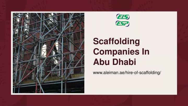 scaffolding companies in abu dhabi