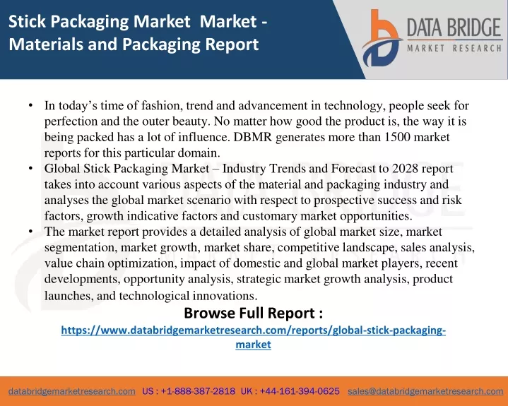 stick packaging market market materials