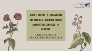 Care Funeral & Cremation Specialists