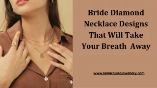 Bride Diamond Necklace Designs That Will Take Your Breath Away