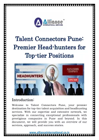 talent connectors pune talent connectors pune