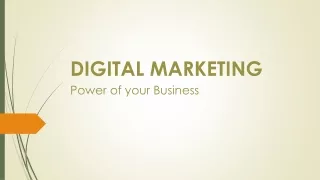 DIGITAL MARKETING