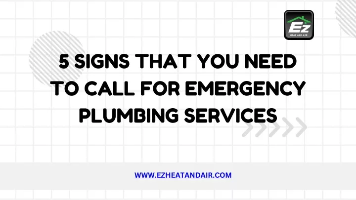 5 signs that you need to call for emergency