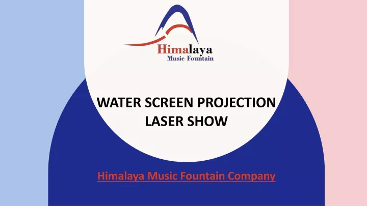 water screen projection laser show