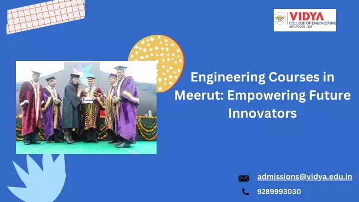 engineering courses in meerut empowering future