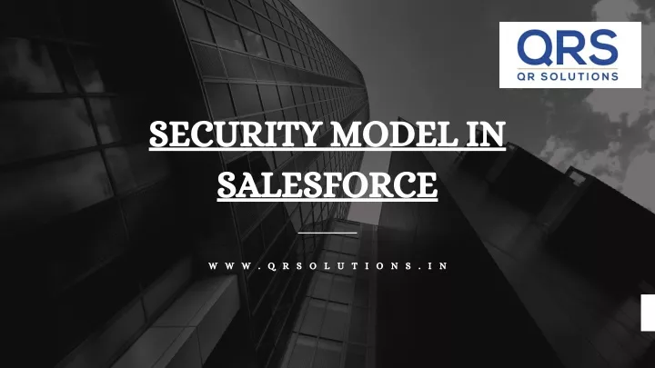 security model in salesforce