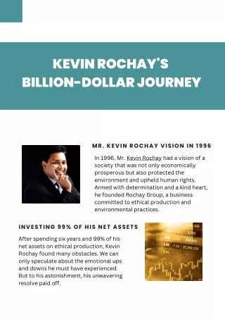 Billion-Dollar Journey of Kevin Rochay