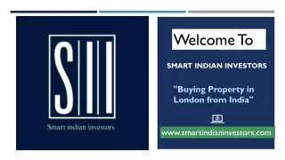 Buying Property in London from India