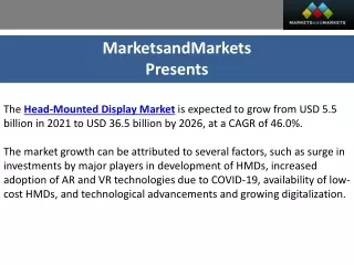 marketsandmarkets presents