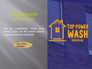 House Power Washing Company Near Me - Top Power Wash services