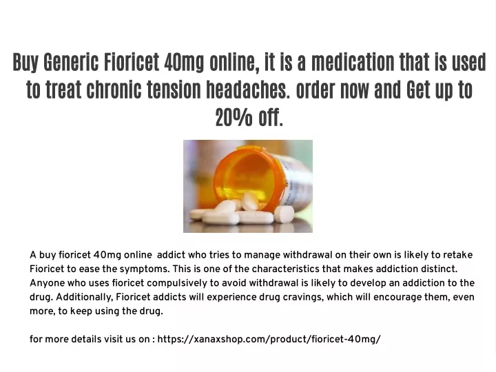 buy generic fioricet 40mg online