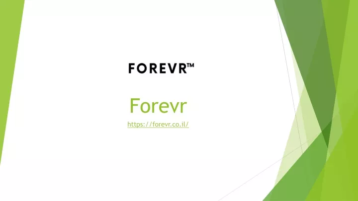 forevr https forevr co il