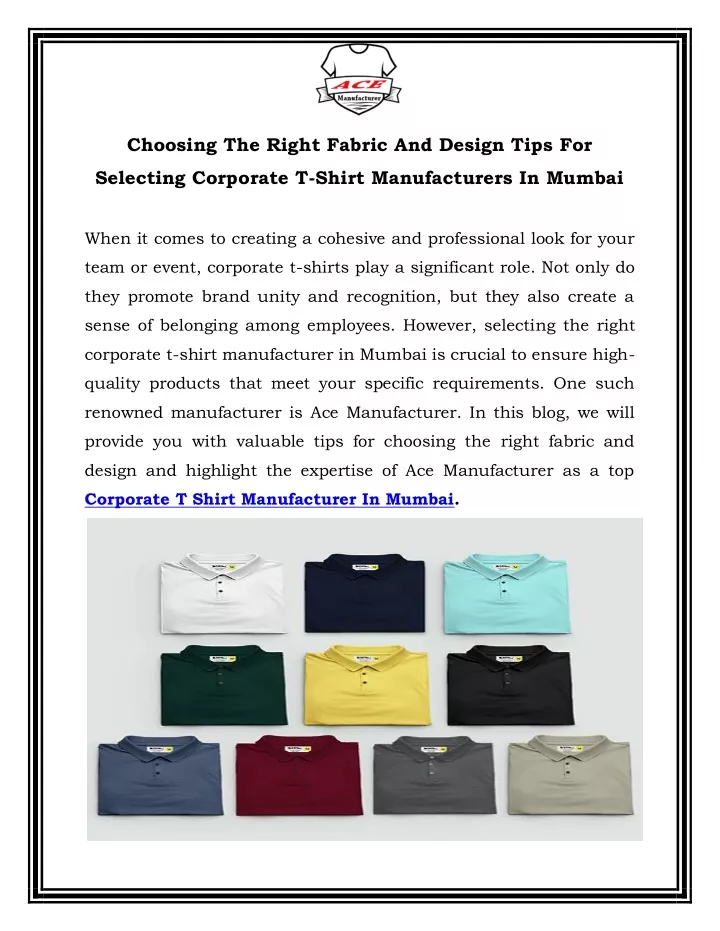 choosing the right fabric and design tips for