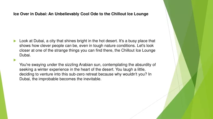ice over in dubai an unbelievably cool ode to the chillout ice lounge
