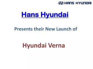 Verna Car On Road Price in Delhi - Hyundai Verna Showroom