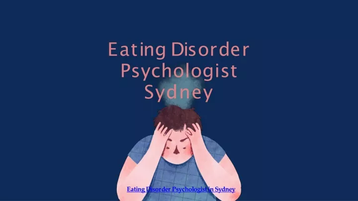 e a t i n g d i s o r d e r psychologist sydney