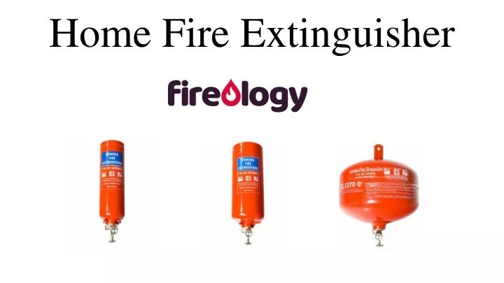 home fire extinguisher