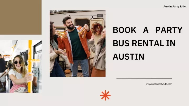 book a party bus rental in austin