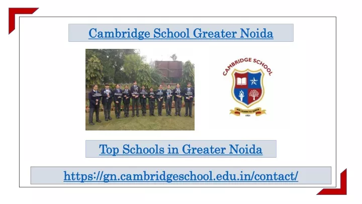 cambridge school greater noida cambridge school