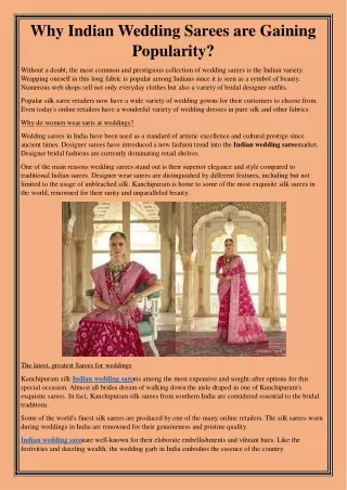 Why Indian Wedding Sarees are Gaining Popularity (3)