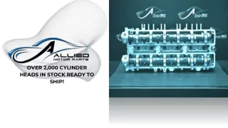 Significance of Cylinder Heads - Allied Motor Parts