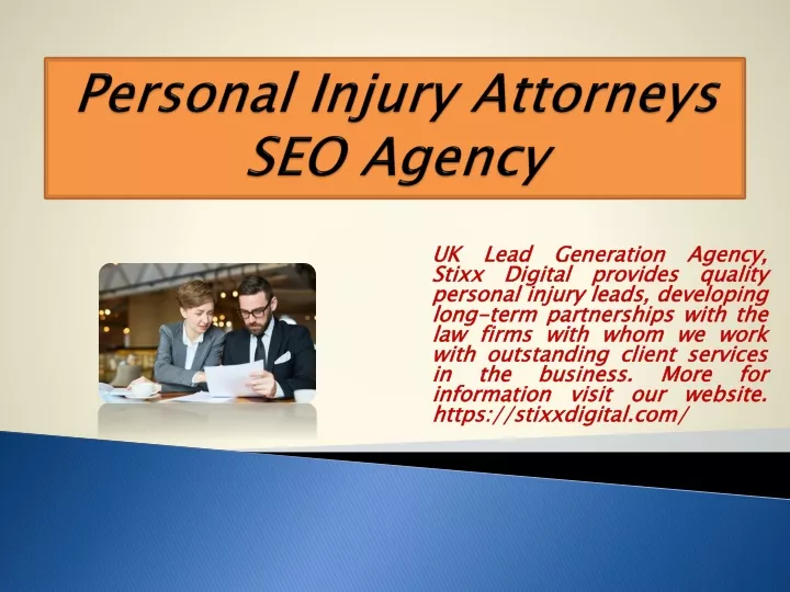 personal injury attorneys seo agency