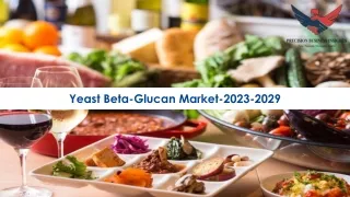 Yeast Beta-Glucan Market Analysis, Share 2023