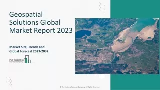 geospatial solutions global market report 2023