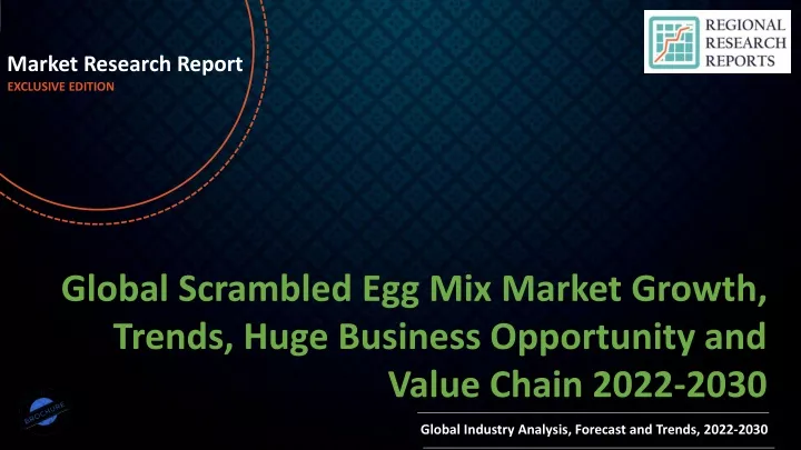 market research report exclusive edition