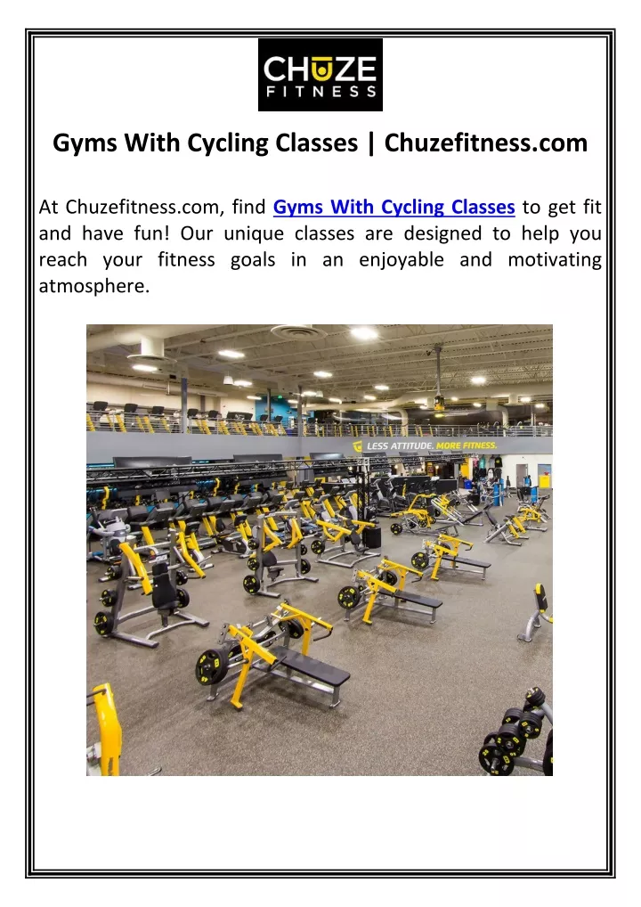 gyms with cycling classes chuzefitness com