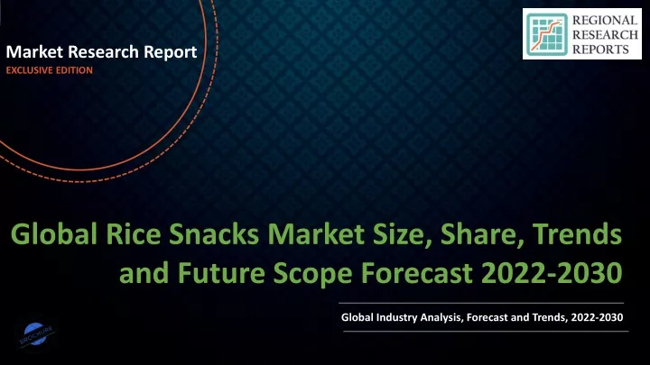 market research report exclusive edition