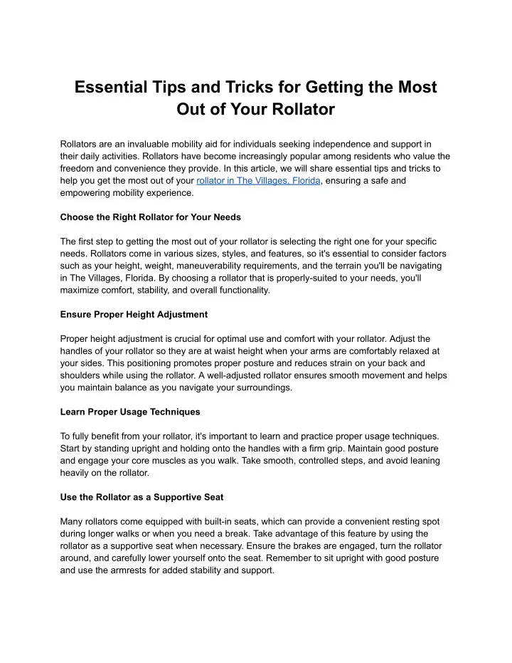 essential tips and tricks for getting the most