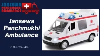 Jansewa Ambulance - Incomparable Ambulance Service in Kankarbagh  Patna
