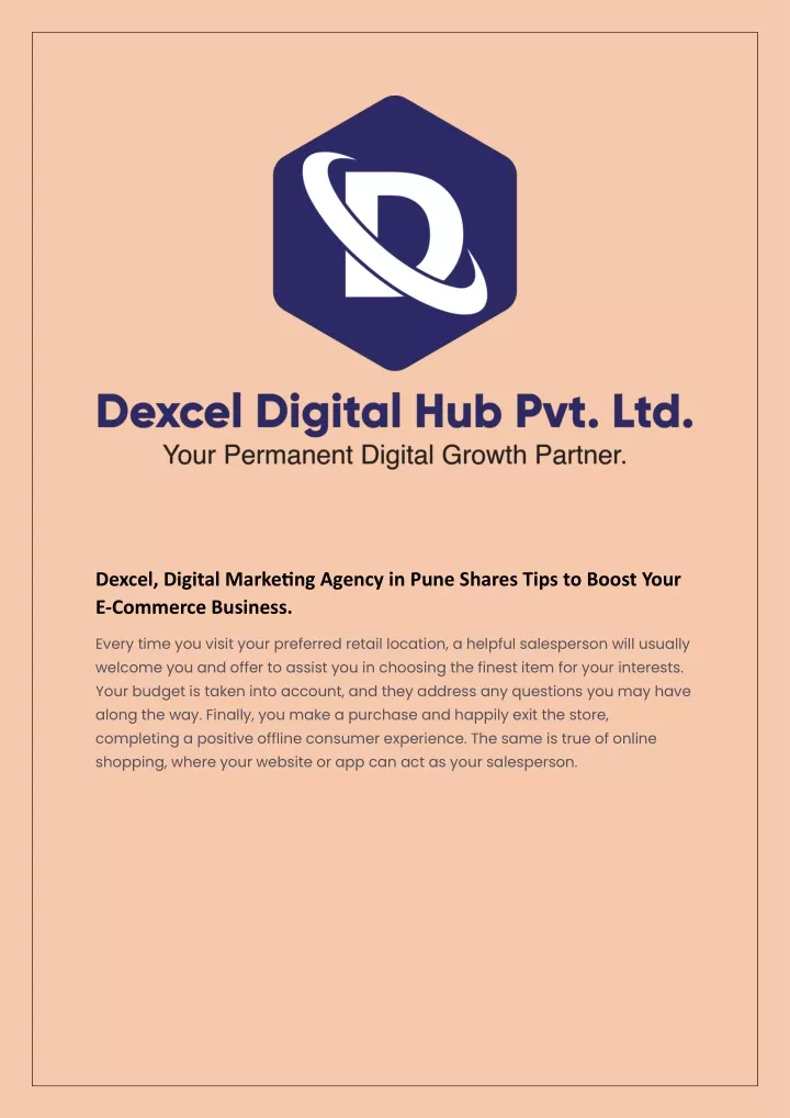 dexcel digital marketing agency in pune shares