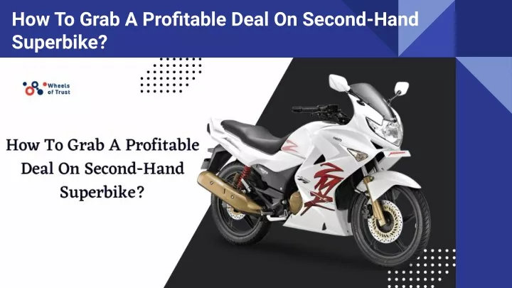 how to grab a profitable deal on second hand