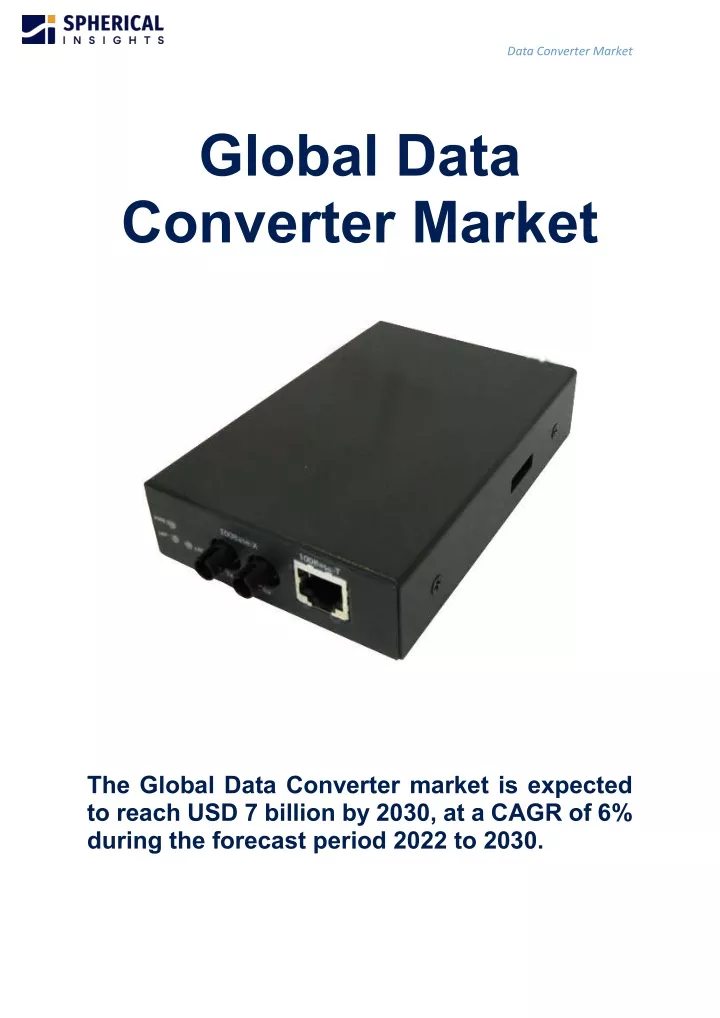 data converter market