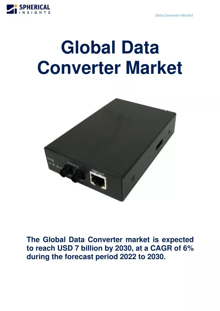 global data converter market