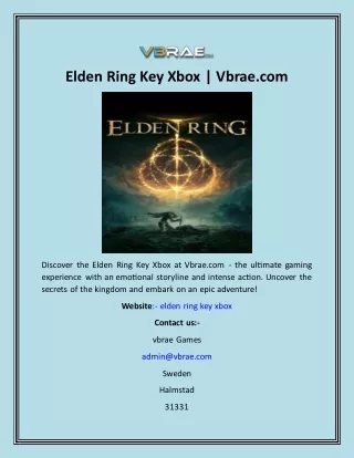 elden ring key xbox vbrae com