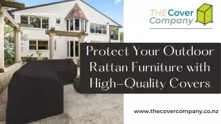 Protect Your Outdoor Rattan Furniture with High-Quality Covers