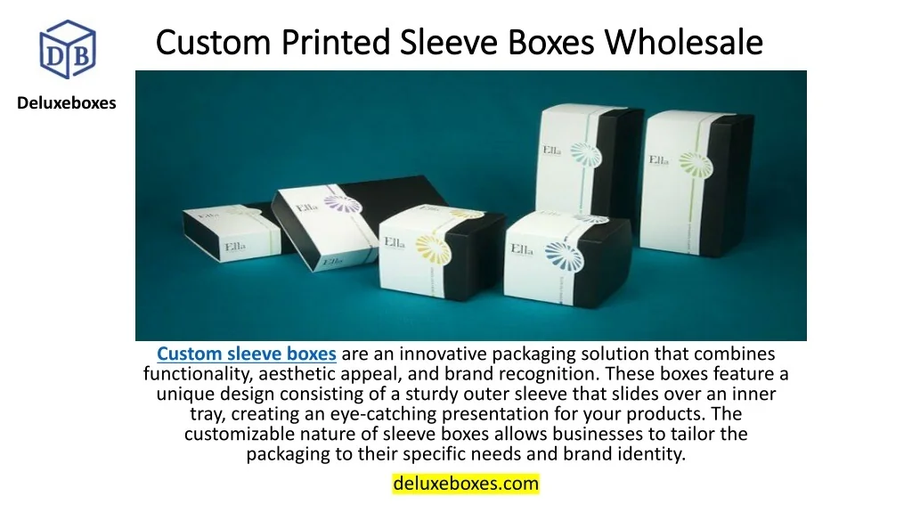 PPT - Custom Sleeve Boxes PowerPoint Presentation, free download - ID ...