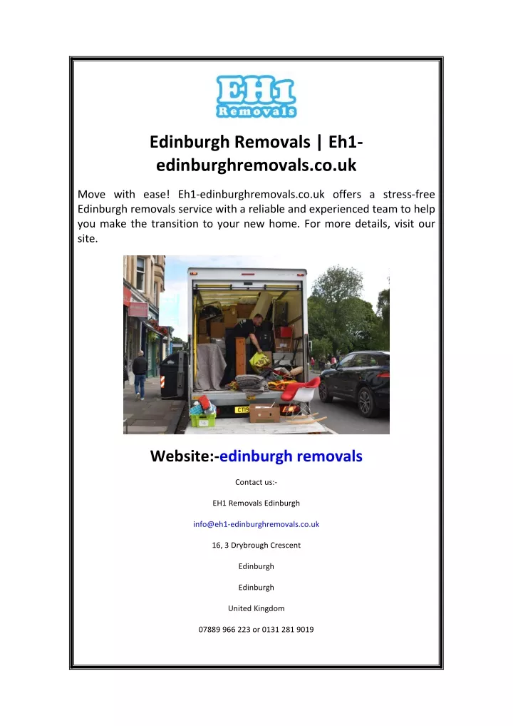 edinburgh removals eh1 edinburghremovals co uk
